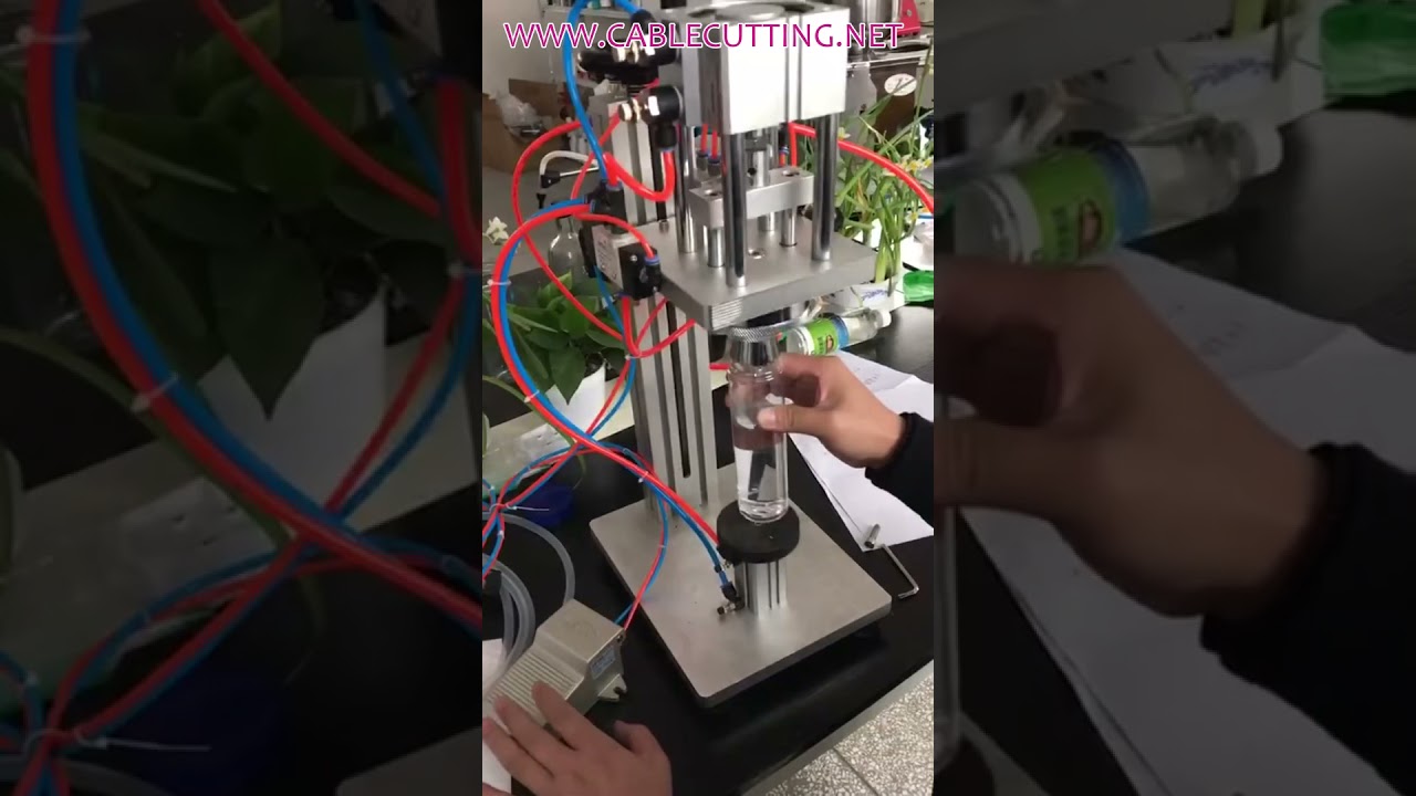 Perfume Crimping Machine | High-Quality Bottle Capper & Cap Sealer