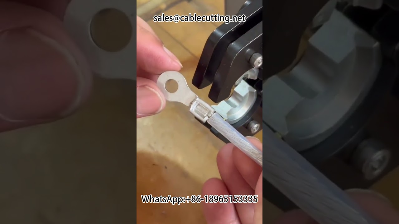 Professional Terminal Crimping Machine for Automotive and DIY Applications