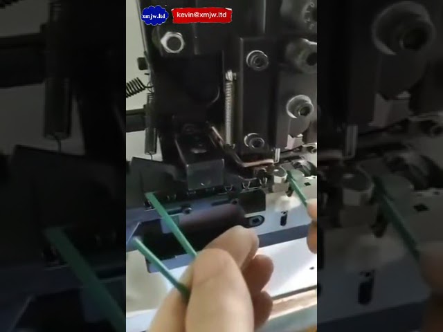 Αυτόματο Μηχάνημα Απογύμνωσης και Πτύχωσης Ακροδεκτών Καλωδίων