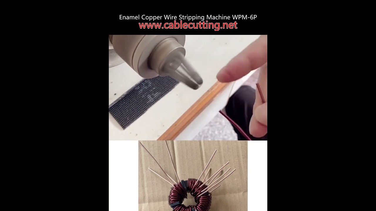 Enameled Copper Wire Stripping Machine WPM-6-P