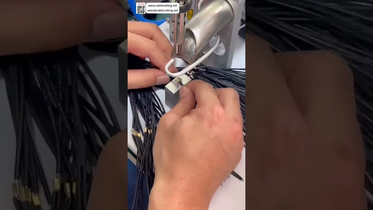 Auto Soldering Machine  Fast Add On Tin Welding Followed by Copper Band Crimp Assembly