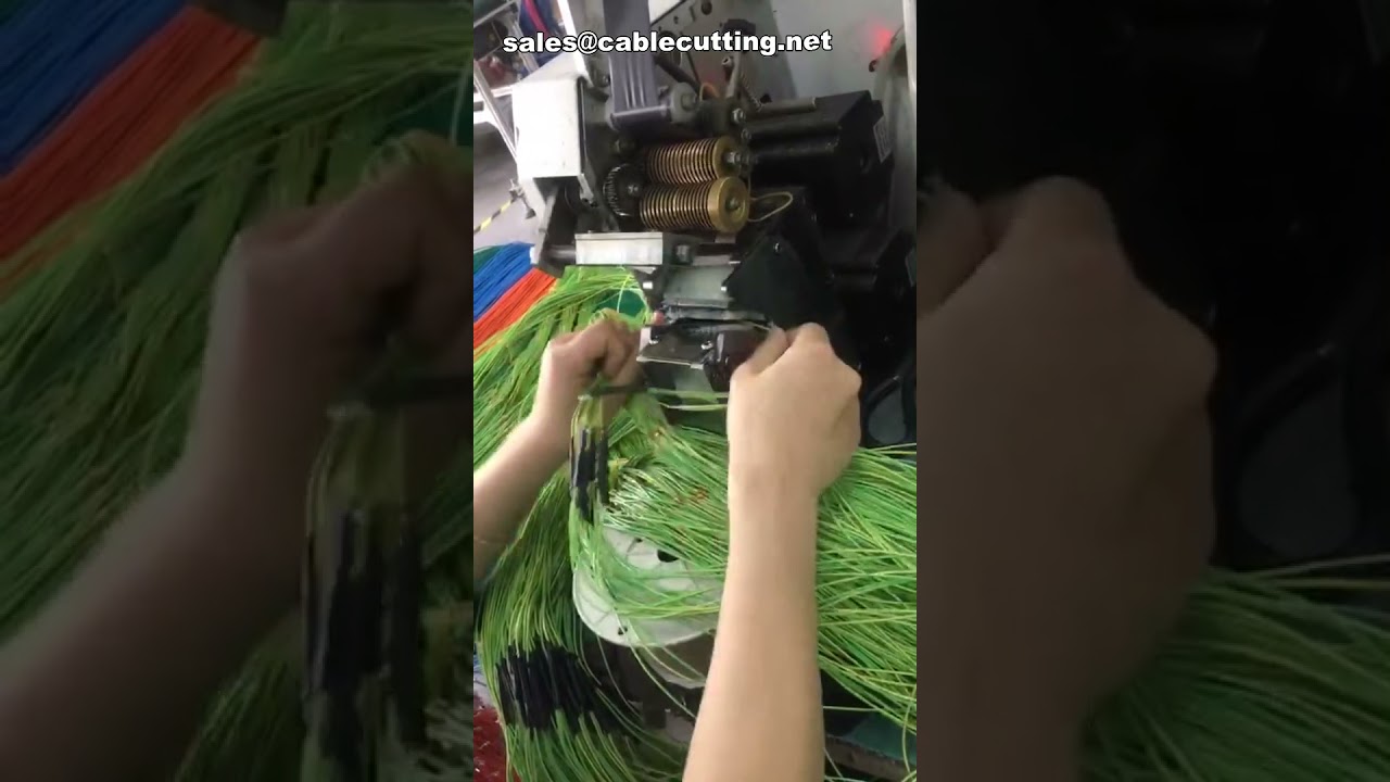 Automated Wire Taping and Tape Wrapping Machine for Industrial Packaging