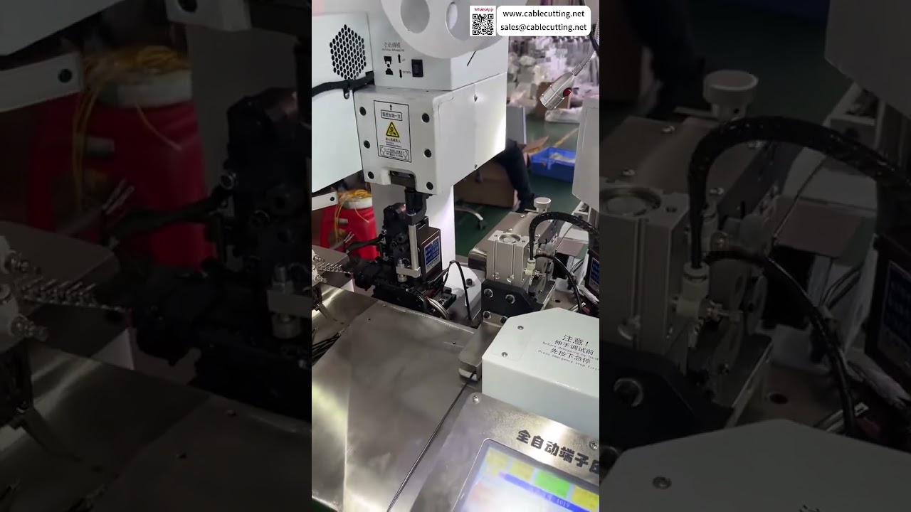 Fully Automatic Double Head Terminal Machine With Conveyor Fast Yield Operations System - Shorts