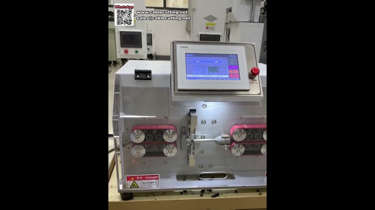 Computerized Automatic Wire Cutting Machine One Click Setup Stable Fast Cable Processing - Shorts