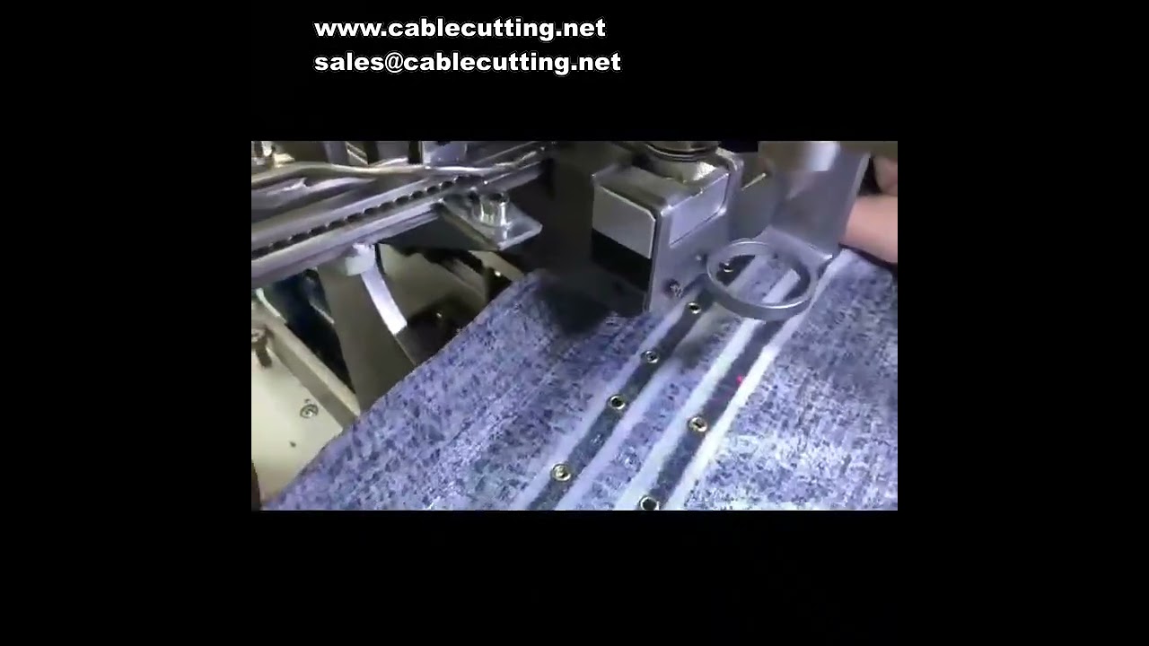 エア式自動バックル機 | 金属・プラスチック4連バックル芯抜き・取付機