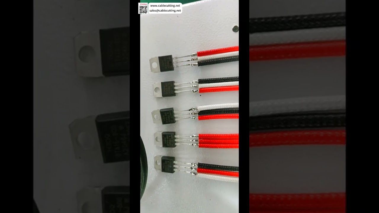 Transistor & Triode Soldering Machine  High Precision Component Leg Wire Welding Tool - Shorts