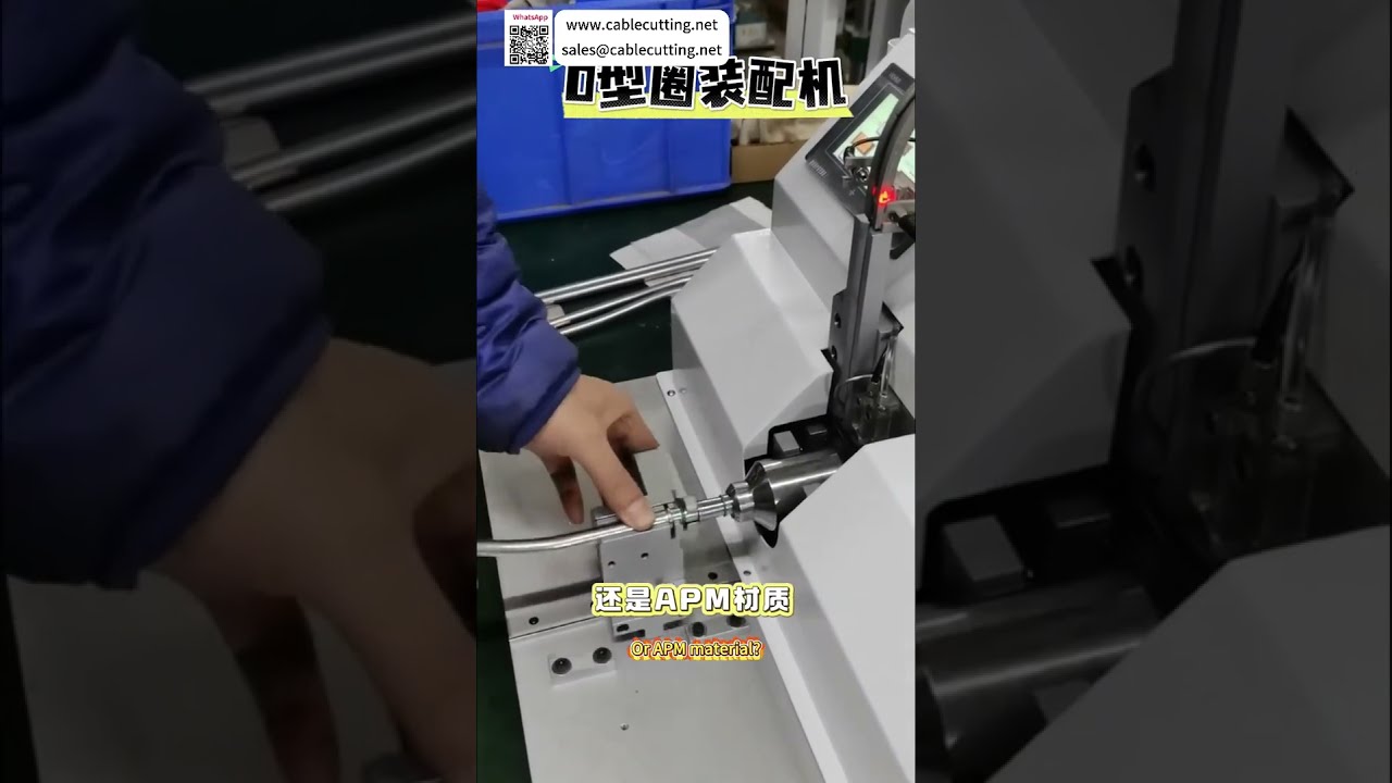 Linha de máquinas de montagem de anéis de vedação automática com economia de custos, detecção int... - Shorts