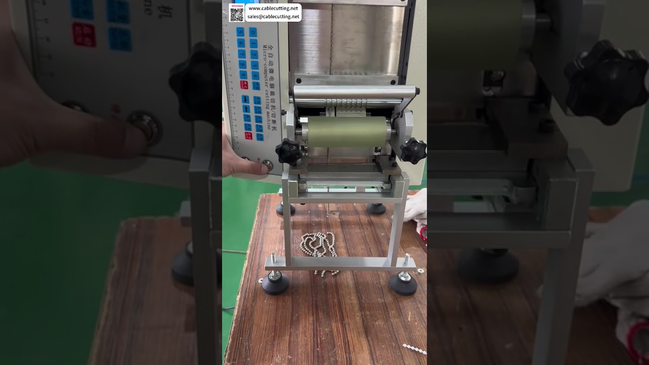 Specialized Bead Chain Cutting Machine Precise Slicing By Bead Count Setting Process Tool - Shorts
