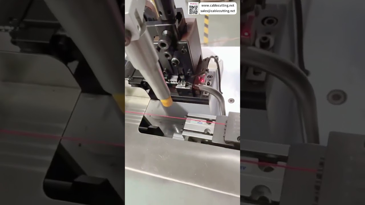 5 Wire Terminal Crimping Output Factory Operations Auto Processing Tool Method Roll Method - Shorts