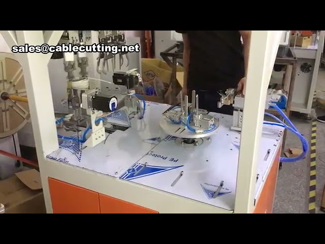 O-Shape Cable Winding and Tying Machine