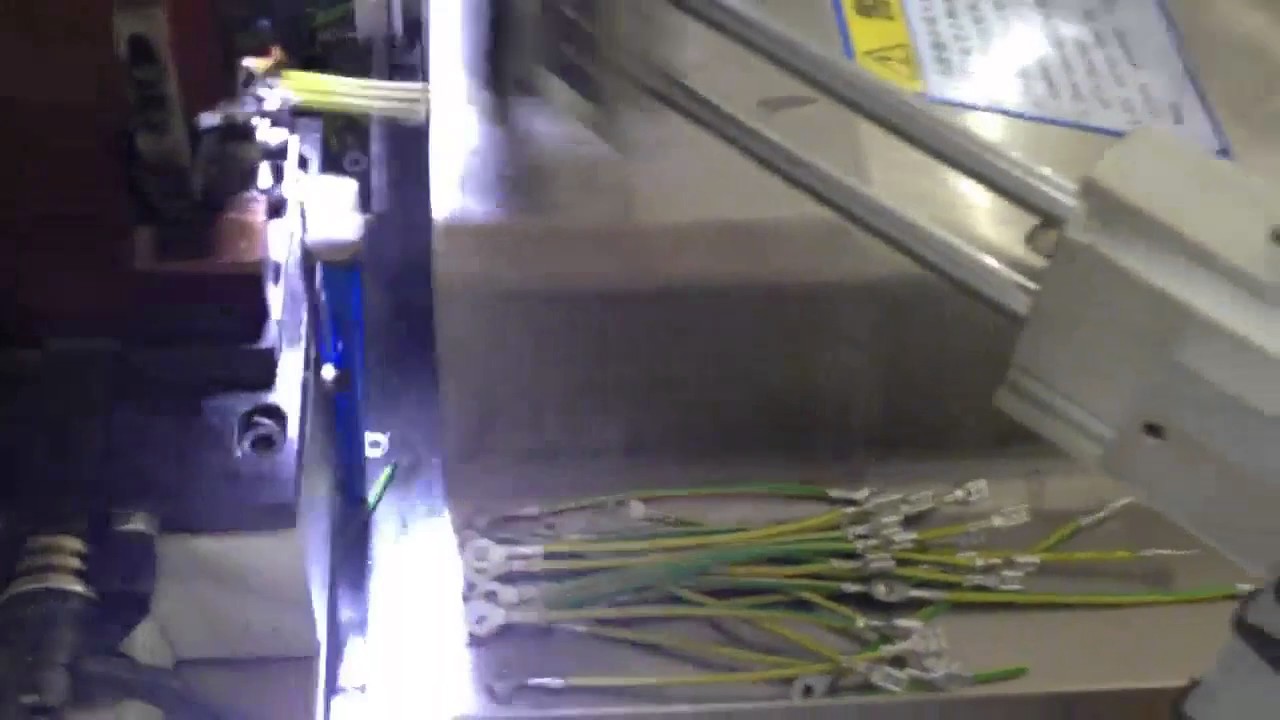 自動雙頭端子壓著機｜高效能工業級電線加工設備