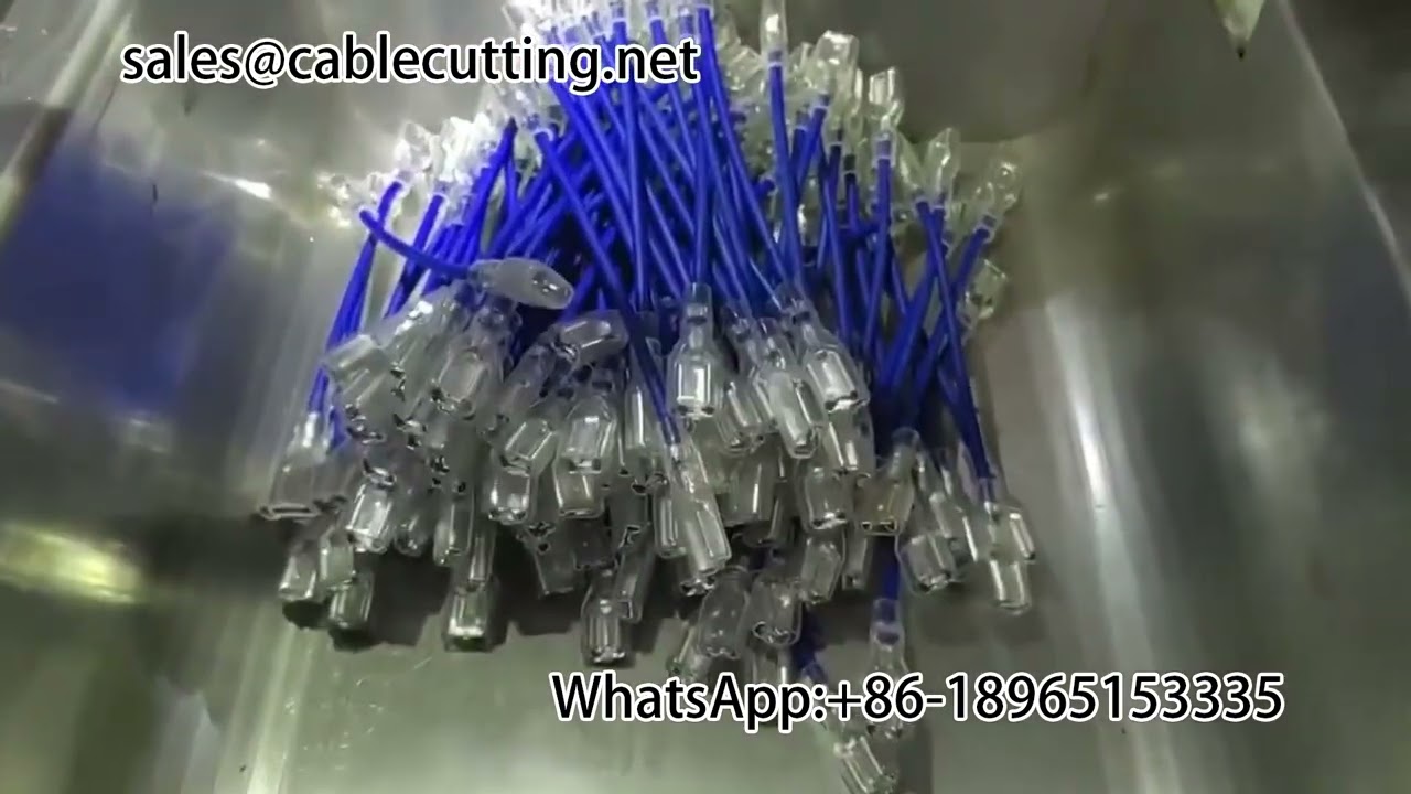 Double-Head End Punching Through-Sheath Wire Harness Equipment