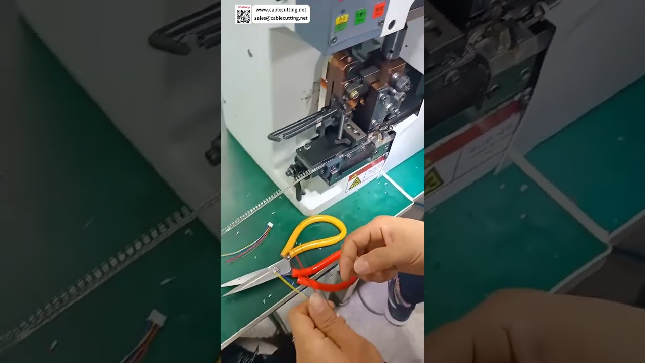 純電動剝線壓接機｜環保無氣源高速端子加工設備