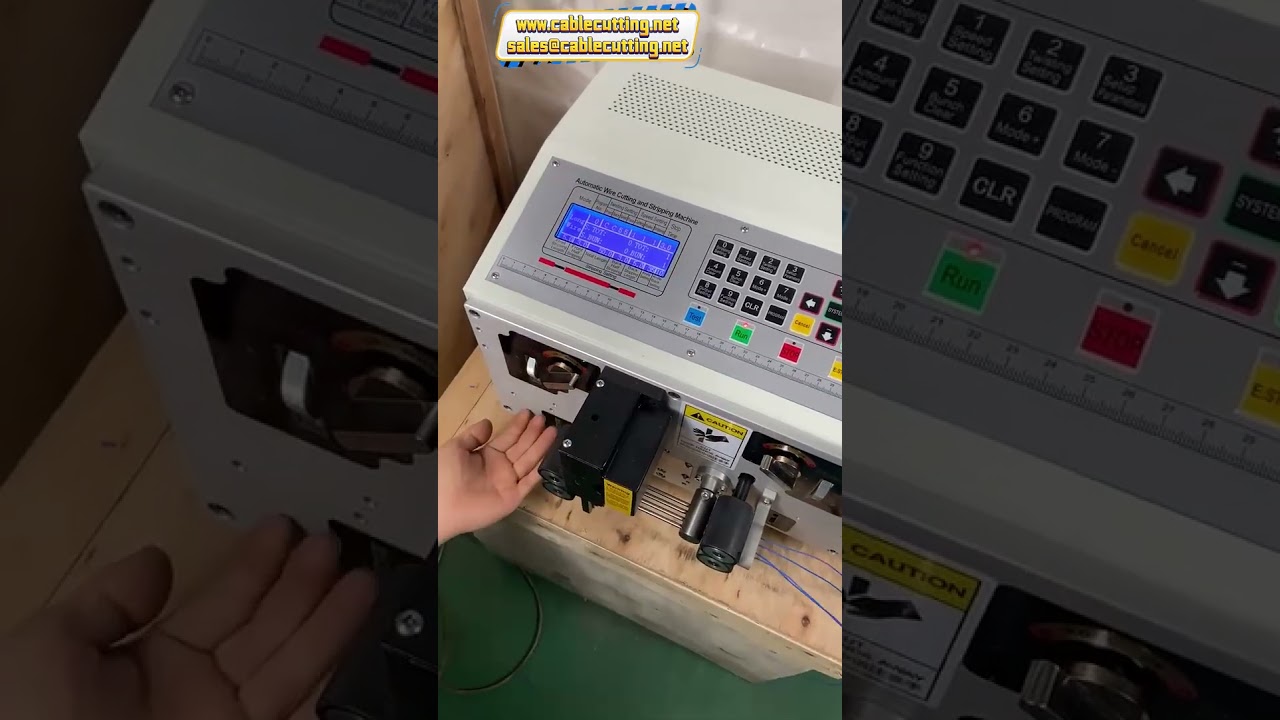 Electric Copper Wire Stripping Machine for Cable Cutting and Stripping up to 4mm² with Extra Blades