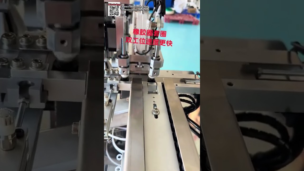 Direct Factory Automated O Ring Assembly Machine for Electrical Connectors Production - Shorts