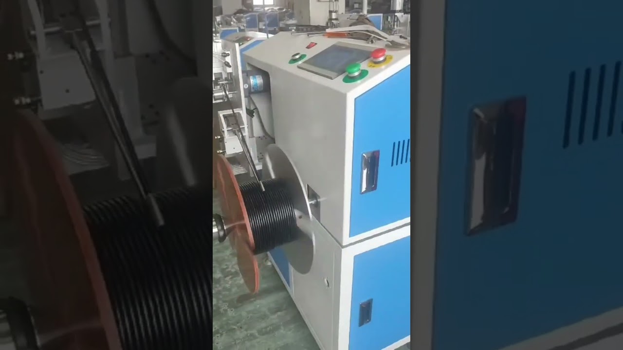 Automatic Meter Counting, Traversing, Cutting, Wire Winding & Coiling Machine 1mm 16mm Diameter