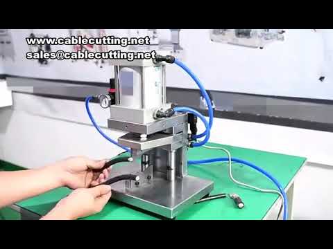 Large Square Wire and Cable Cutting Machine | Pneumatic Wire Cutter