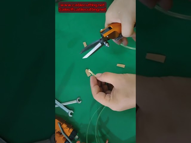 Hand-Held Industrial Pneumatic Scissors Press Plate Type Wire Cutter