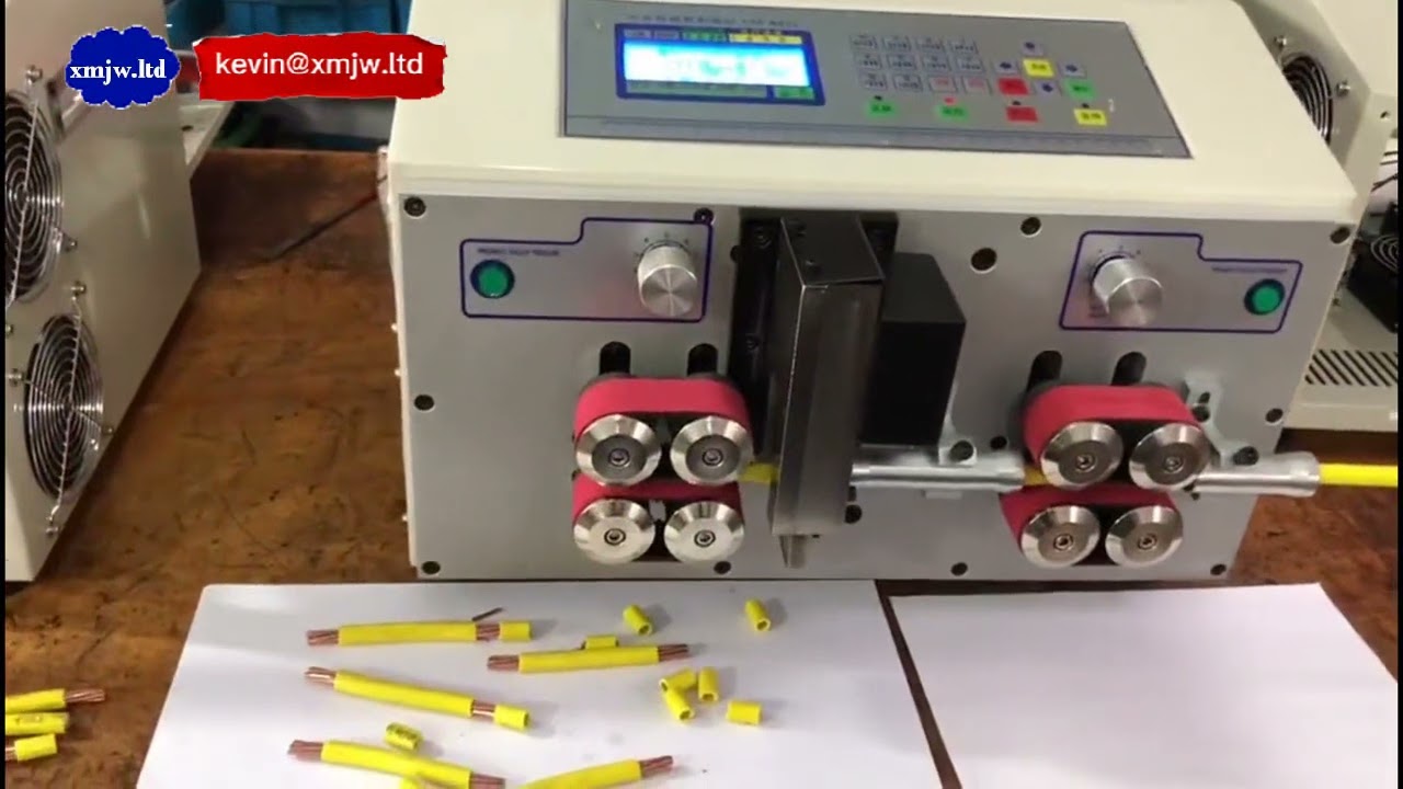 High Precision Automatic Copper Large Cable Cutting and Stripping Machine