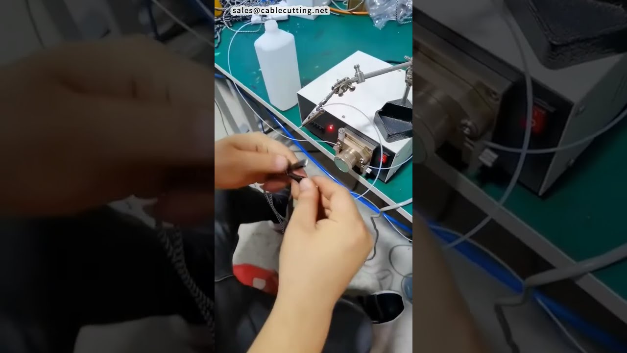 Micro Glue Dispensing Machine for USB Products  Harness Equipment #factory #machine #diy