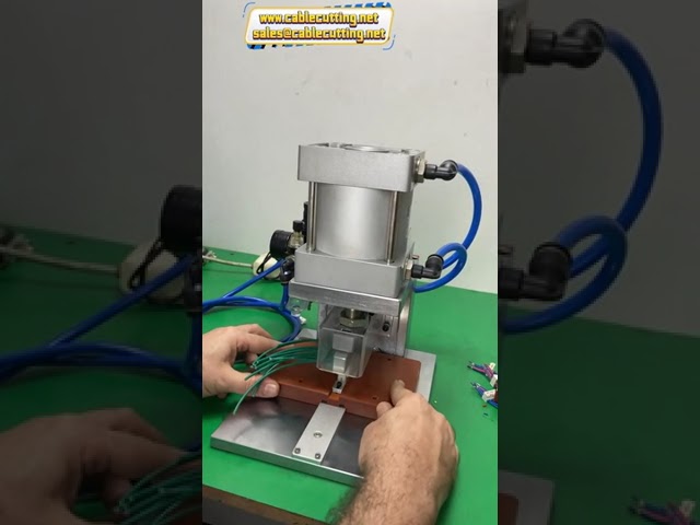 Pneumatic IDC Connector Crimping Machine