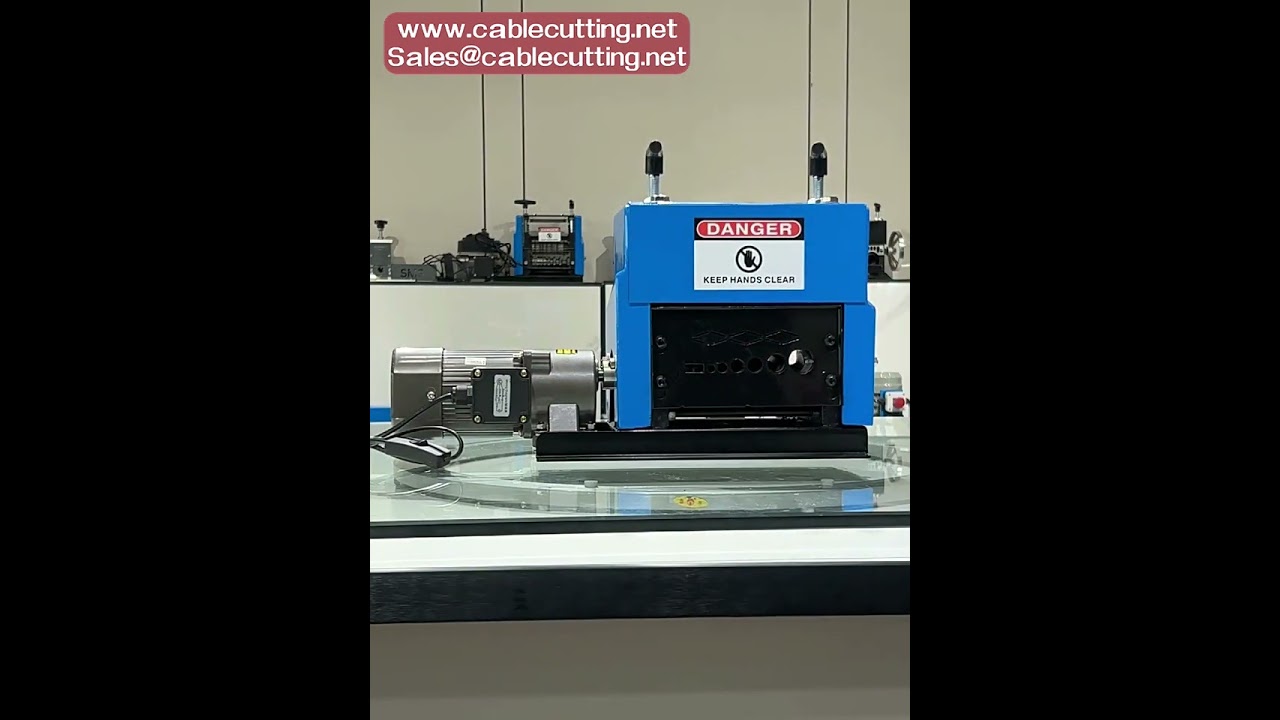 Electric Wire Stripping Machine 6090-180-W for Recycling Copper Wire