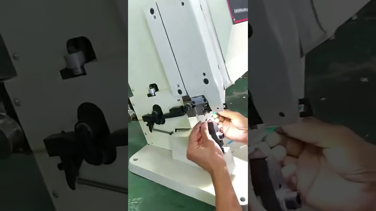 【高品質】212 4T銅ベルト圧着機 工場自動化設備の機能解説 #圧着機 #ケーブル剥線機 #工場設備