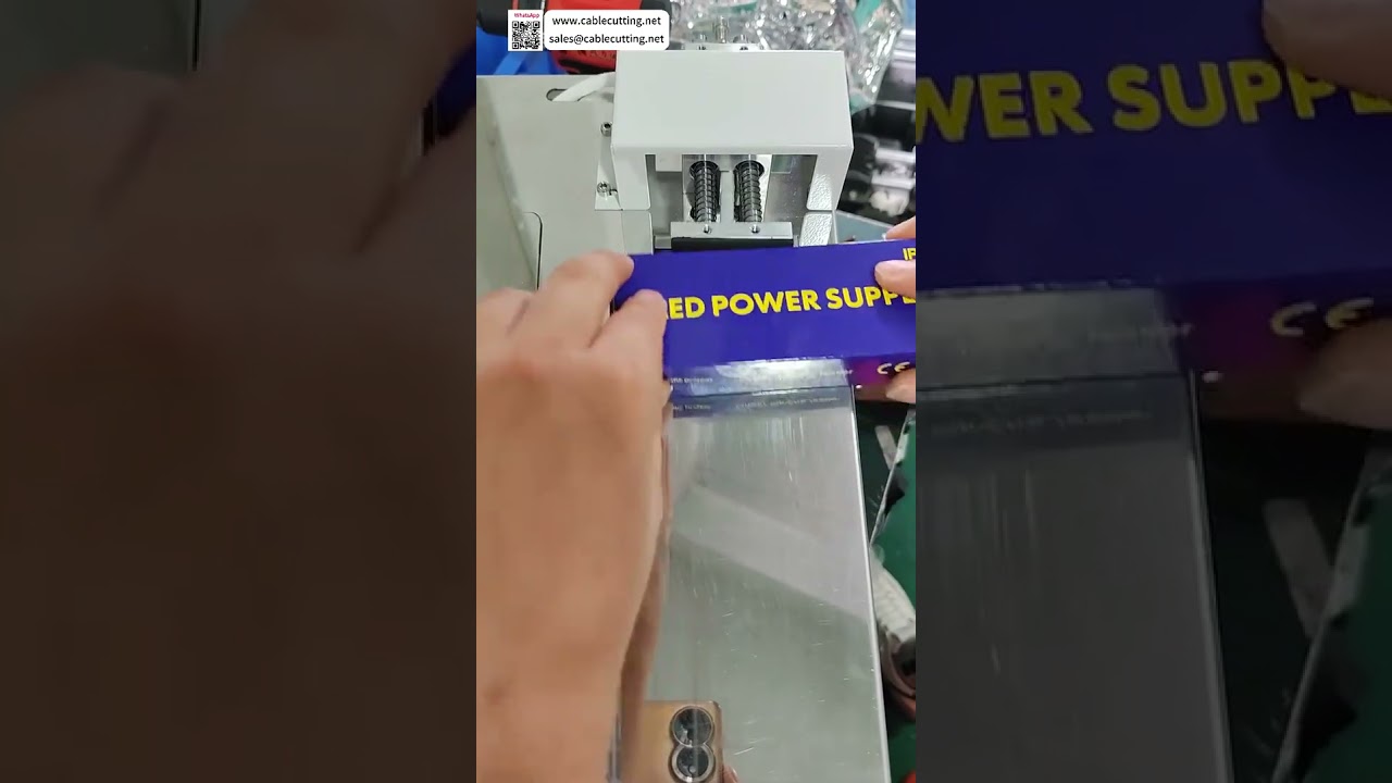 Small Right Angle Labeling Machine  Compact Fast Box Corner Sticker Application Processing - Shorts