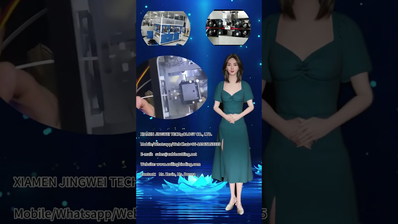 Semi-Automatic Flexible Cable Winding and Tying Machine | 5-35mm Diameter Binding Tool