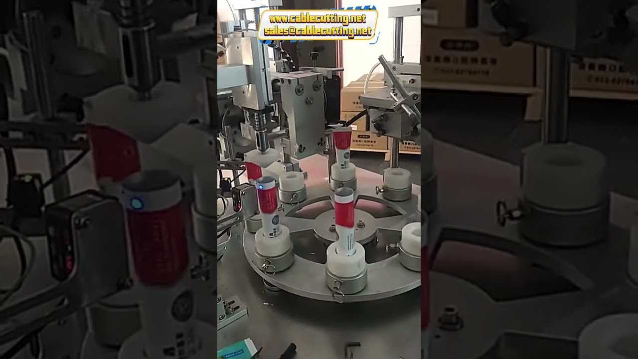 Vertical Ultrasonic Soft Tube Filling And Sealing Machine For Lotion And Paste