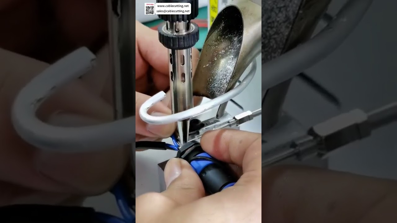 BMW 6 Core Connector Soldering Machine  Delivers Plump Solder Joints Fast Automotive Welding - Shorts