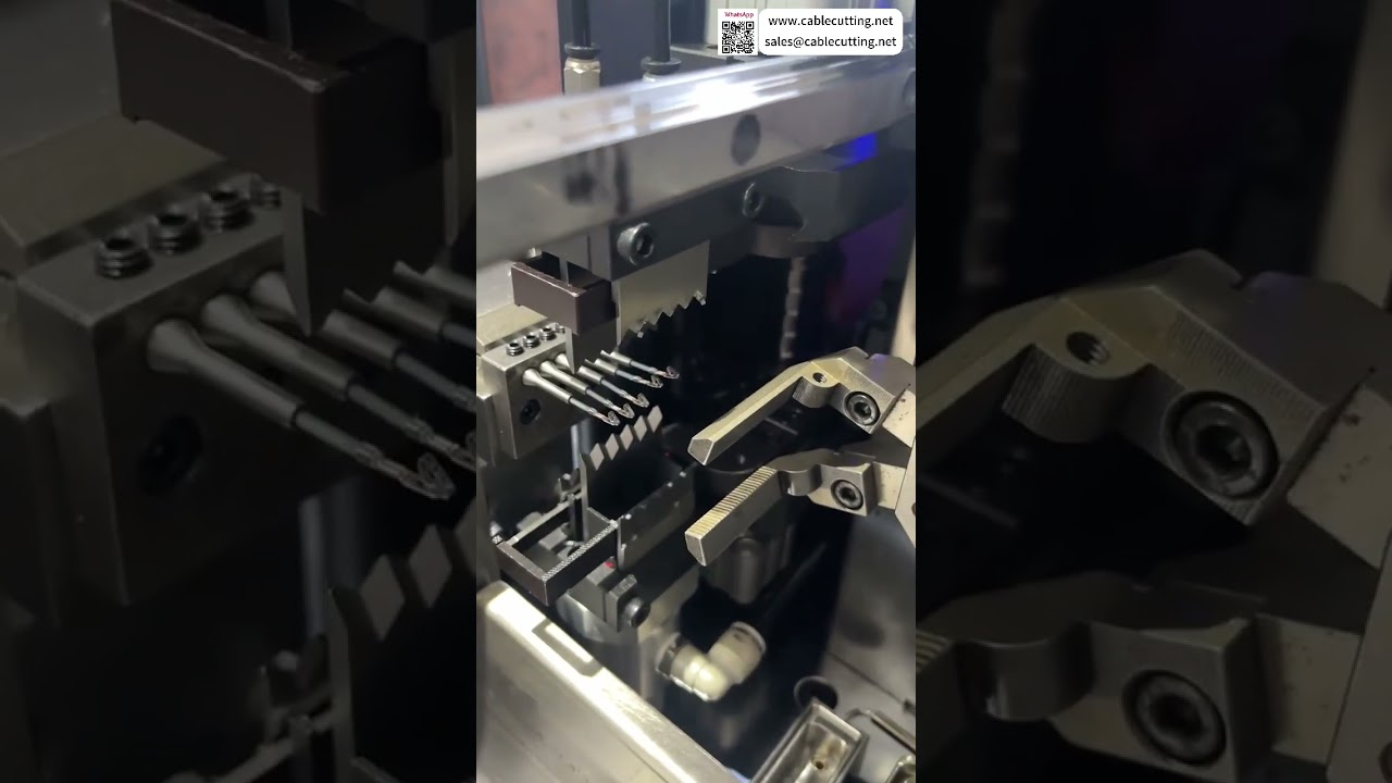 全自动端子压接搪锡机高产量生产设备工具