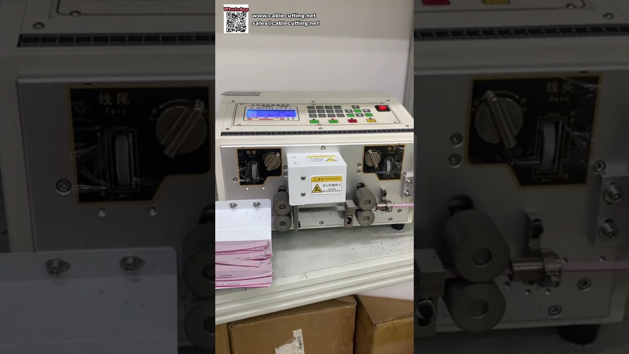 Fast Accurate Stable Automatic Wire Cutting Machine Maximize Cable Harness Efficiency