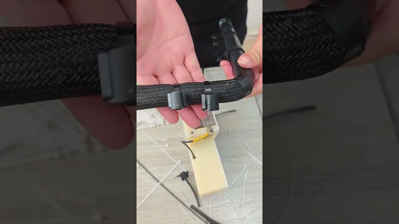 板载自动扎带工具 可调张力与自动切割 适用于多种尼龙扎带 快速