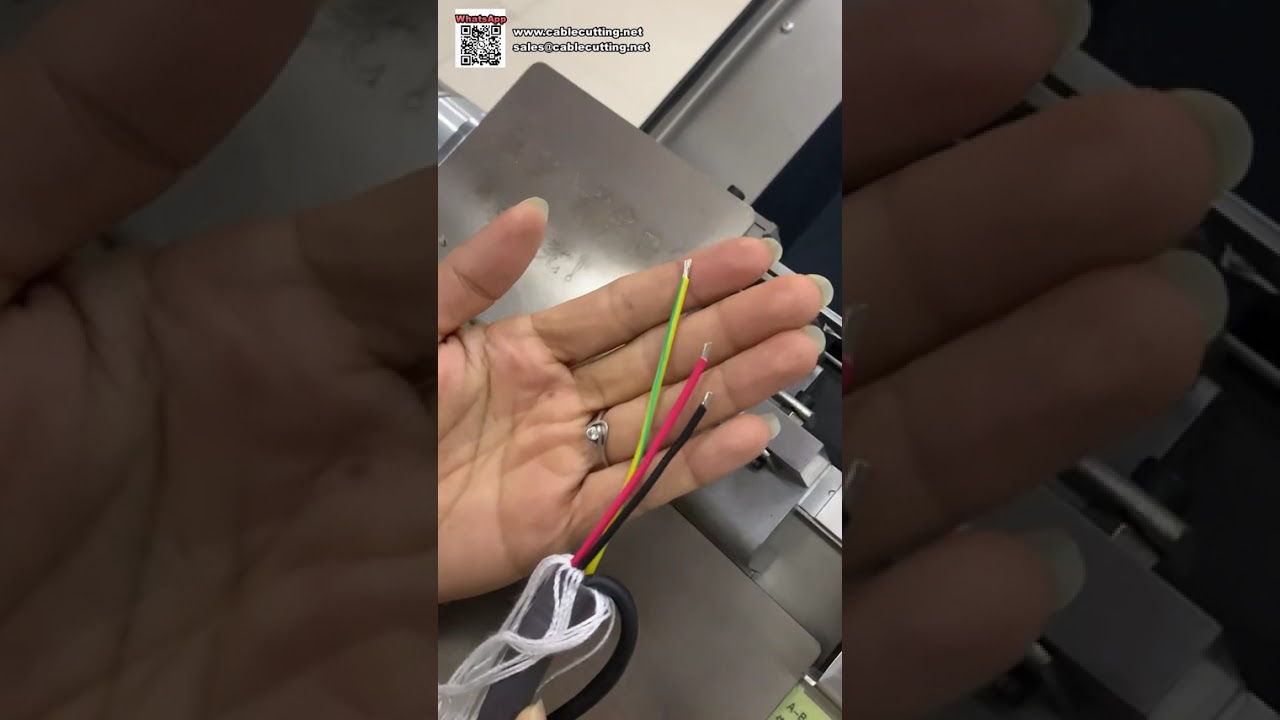 耐用長短線材剝線機，適用於所有電纜長度，便於加工