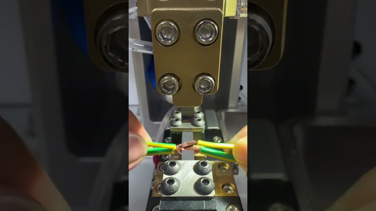 One Step Wire Harness Compaction Welding Advanced Resistance Welding Equipment by Factories