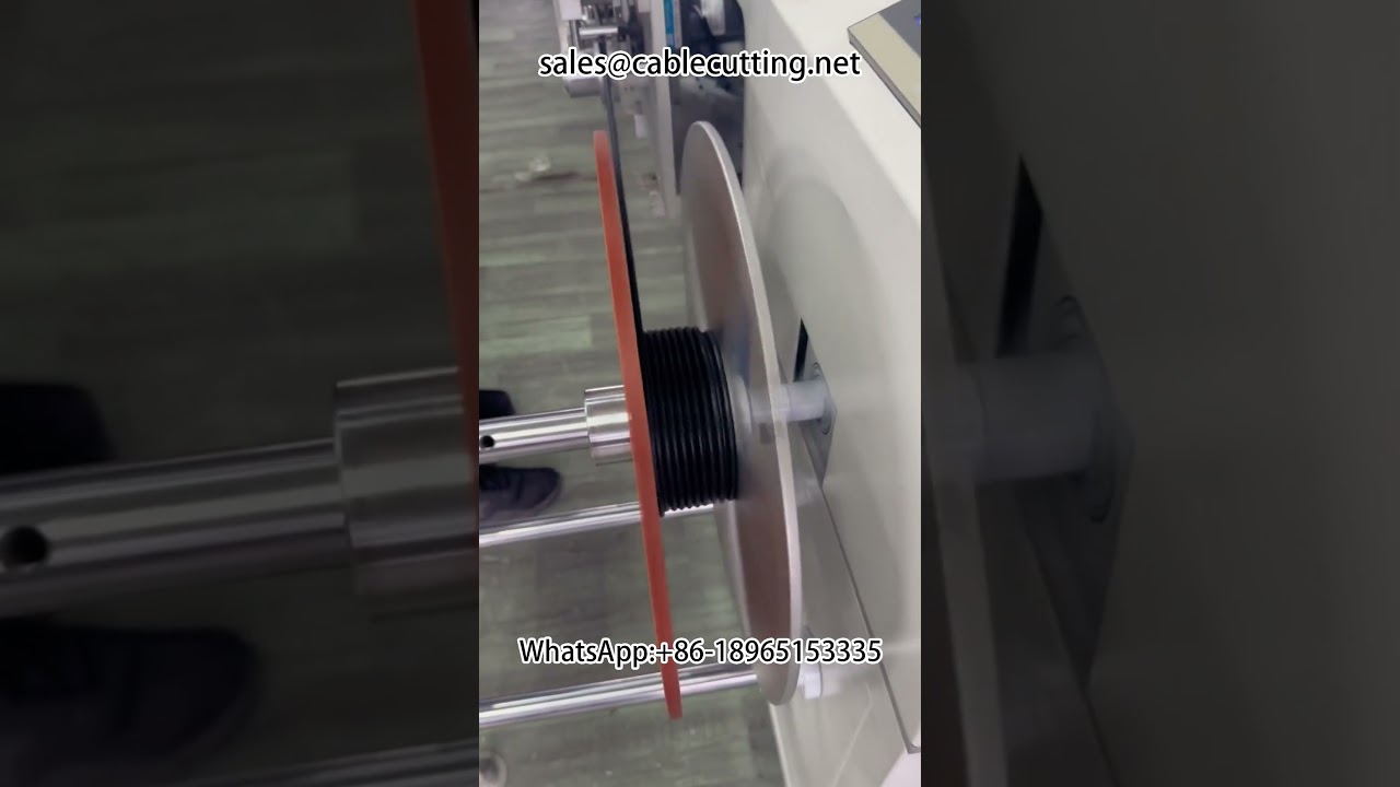最精準的計米繞線機 #繞線機 #線材加工 #線纜設備