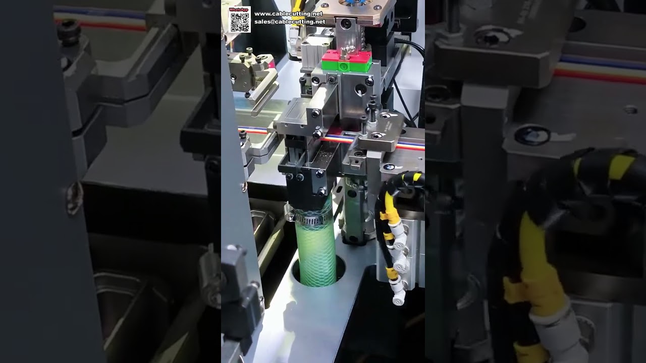 Fully Automatic Wire Cutting Stripping and Terminal Crimping Processing Machine - Shorts