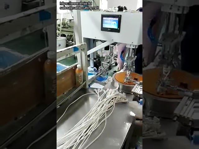 Photovoltaic Cable Winding and Coil Twist Tie Machine | Automatic Wire Coiling and Binding