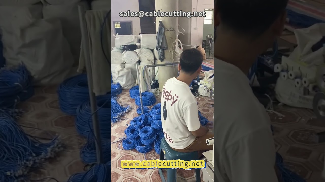 Automatic Meter Winding Machine for Network Cable and Wire Processing