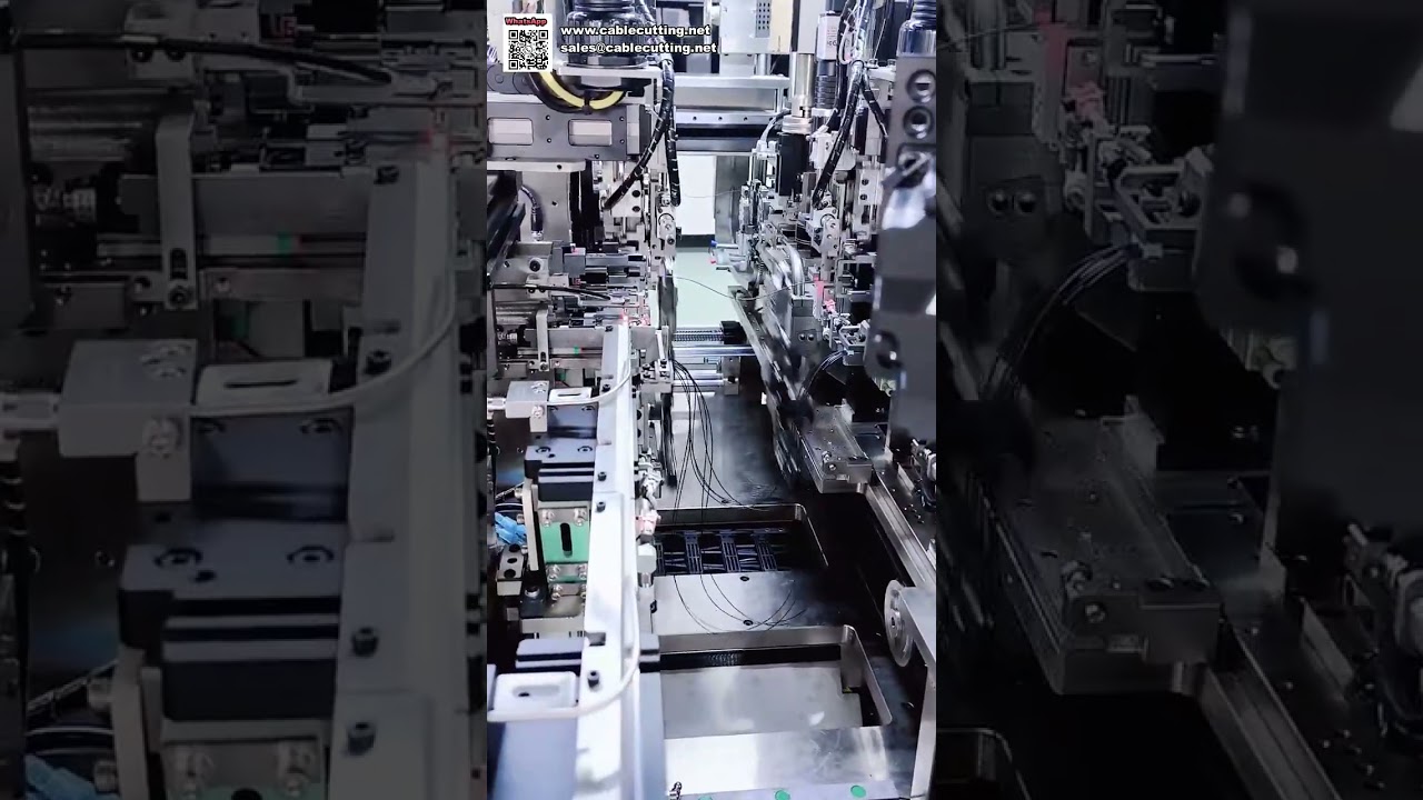 High Speed Fully Automatic Multi End Terminal Crimping Wire Processing Equipment - Shorts