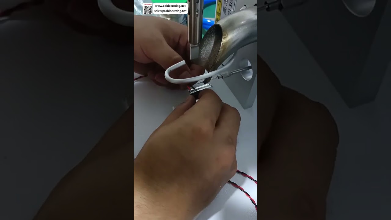Parallel Cable Dual Micro Switch Soldering Machine  Simultaneous Splice Welding Processing - Shorts