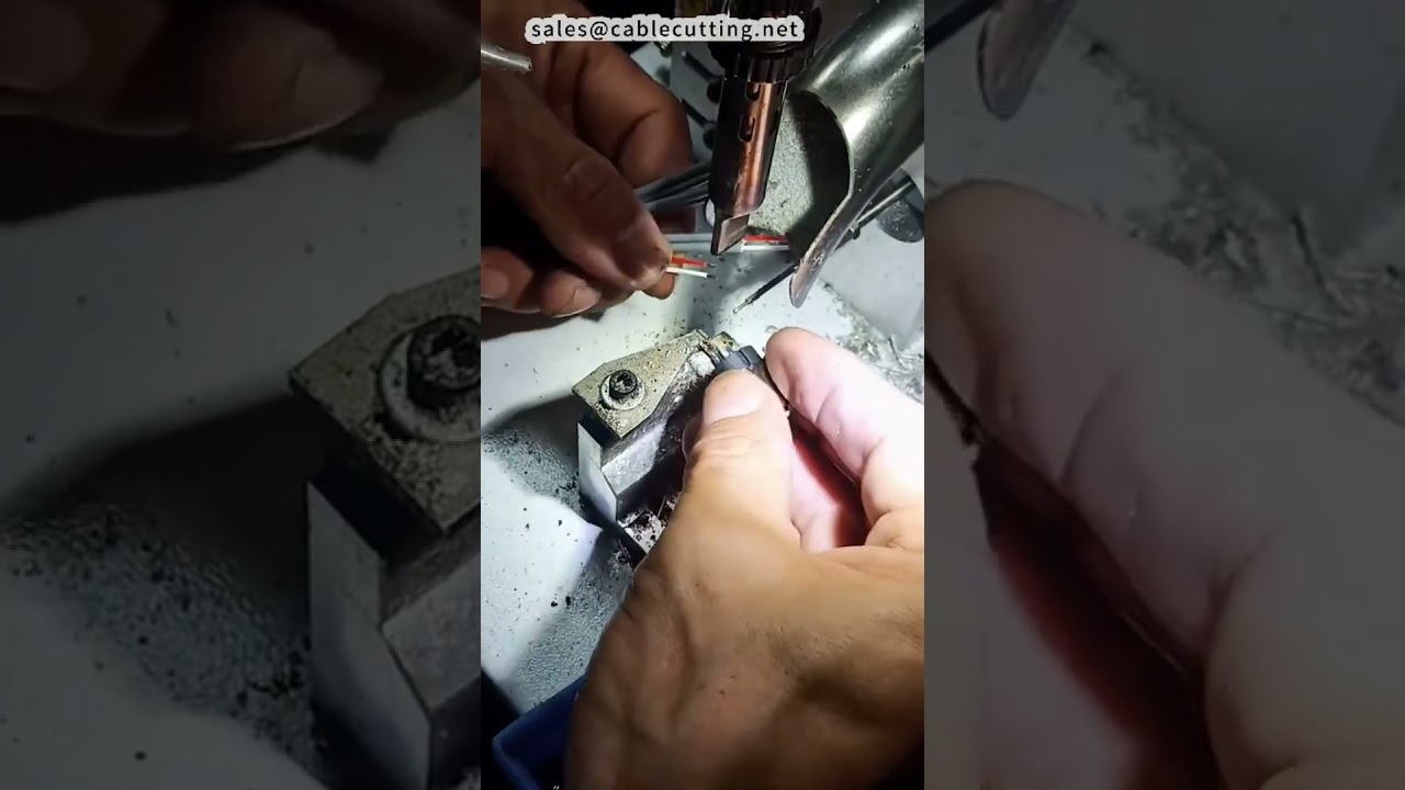 User Demo Semi Automatic Soldering Machine 400+ pcshr