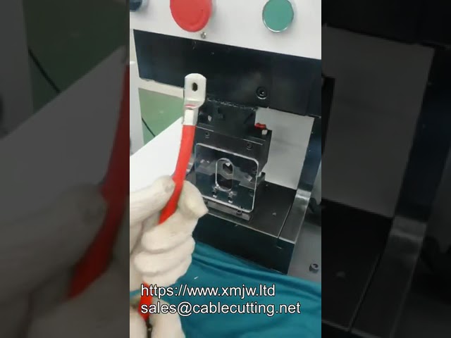Hexagon Mold Crimping Cable Machine Tube Terminal Lugs Crimp Machine Servo Control Terminal Crimping