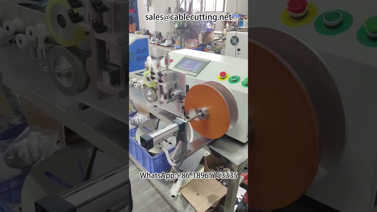 Automatic Wire Sorting, Meter Counting, Cutting, and Winding Machine