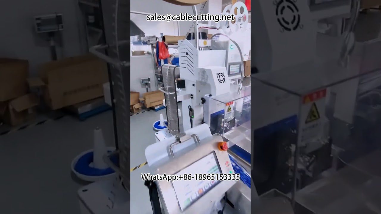 Fully Automatic Two-End Wire Processing Machine for Waterproof Plugs and Terminals