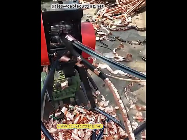 小型廃線に最適！銅米機で細い銅線・プラスチックを高効率分離